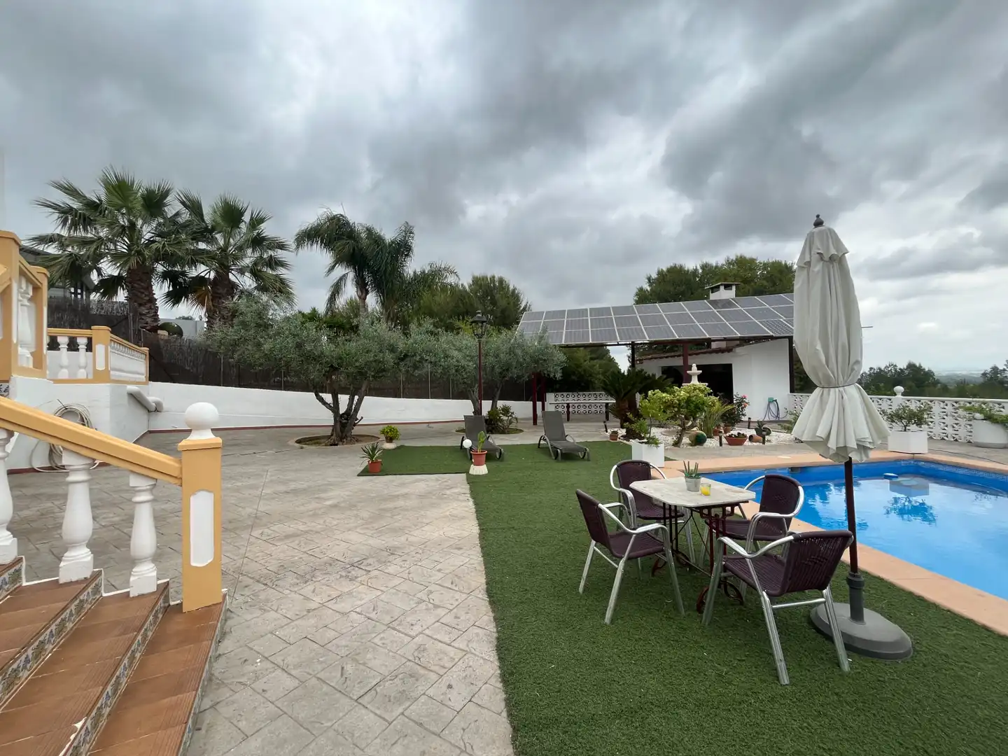 Jardín de Casa o chalet en venta en Chiva con Aire acondicionado, Jardín privado y Terraza