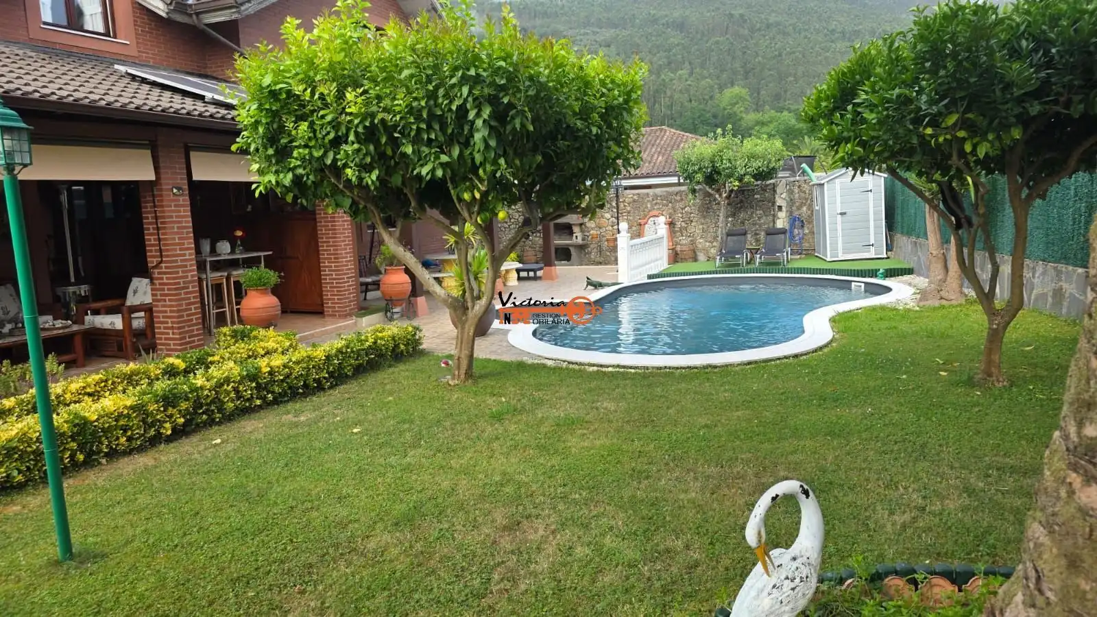 Piscina de Casa o chalet en venta en Guriezo con Calefacción, Jardín privado y Piscina