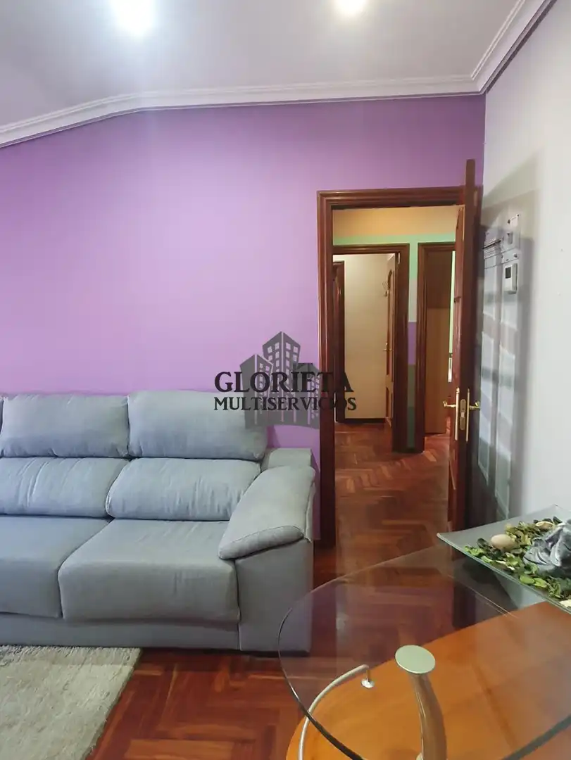 Wohnzimmer von Dachboden zum Verkauf in Vigo  mit Klimaanlage, Heizung und Parkett