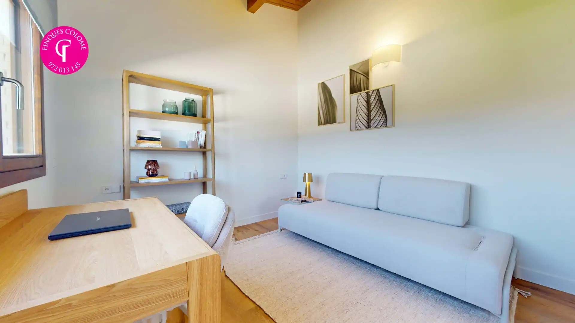 Living room of Houses for sale in Sant Julià de Ramis  with Air Conditioner, Heating and Terrace