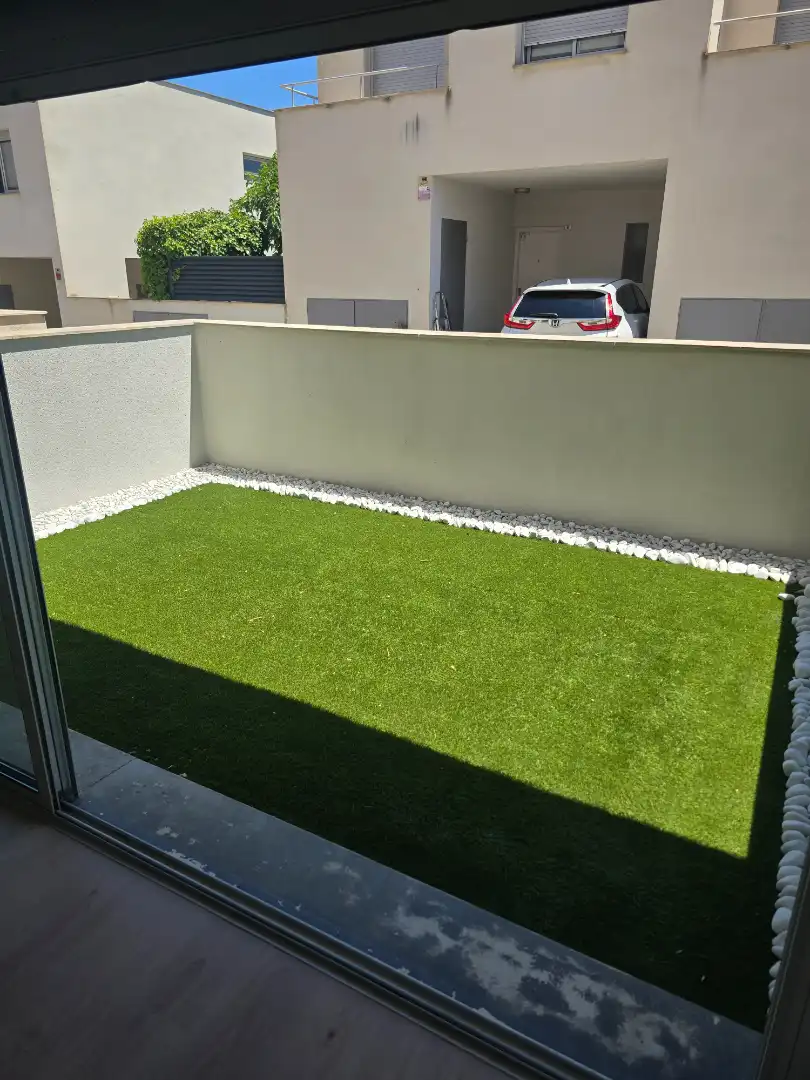 Terrasse von Wohnung zum Verkauf in Vandellòs i l'Hospitalet de l'Infant mit Klimaanlage, Heizung und Privatgarten