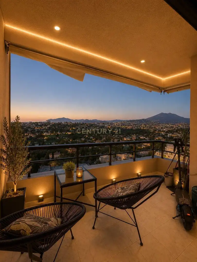 Terraza de Piso en venta en Marbella con Aire acondicionado, Piscina y Horno