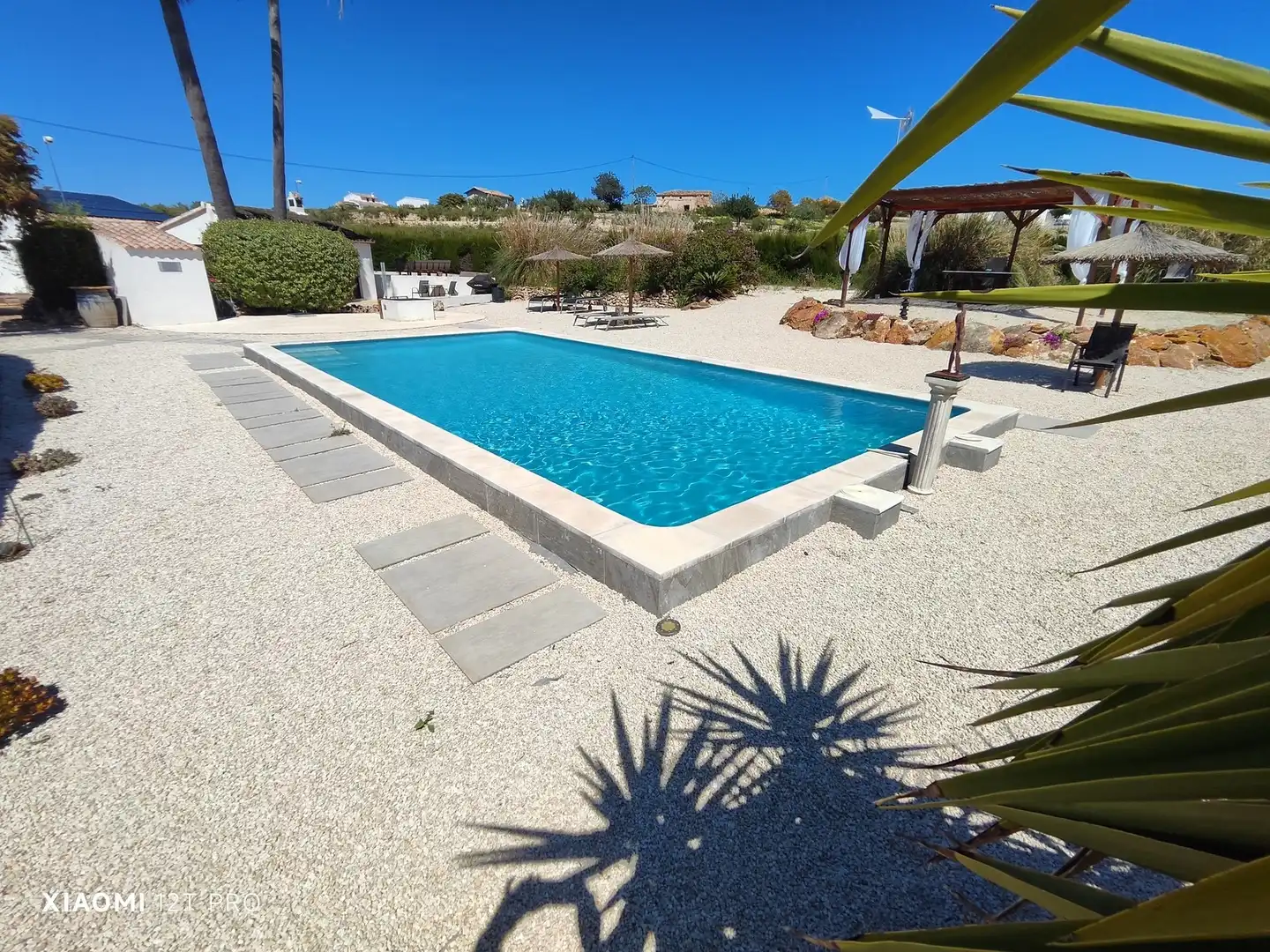 Swimming pool of Country homes for sale in Moraira