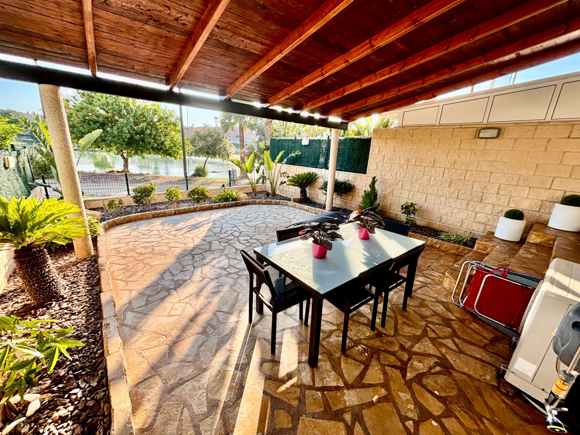 Terrace of Planta baja for sale in Alicante / Alacant  with Air Conditioner, Heating and Private garden