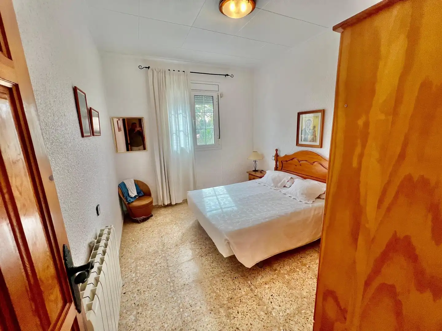 Dormitori de Casa o xalet en venda en Riudarenes amb Aire condicionat, Terrassa i Piscina