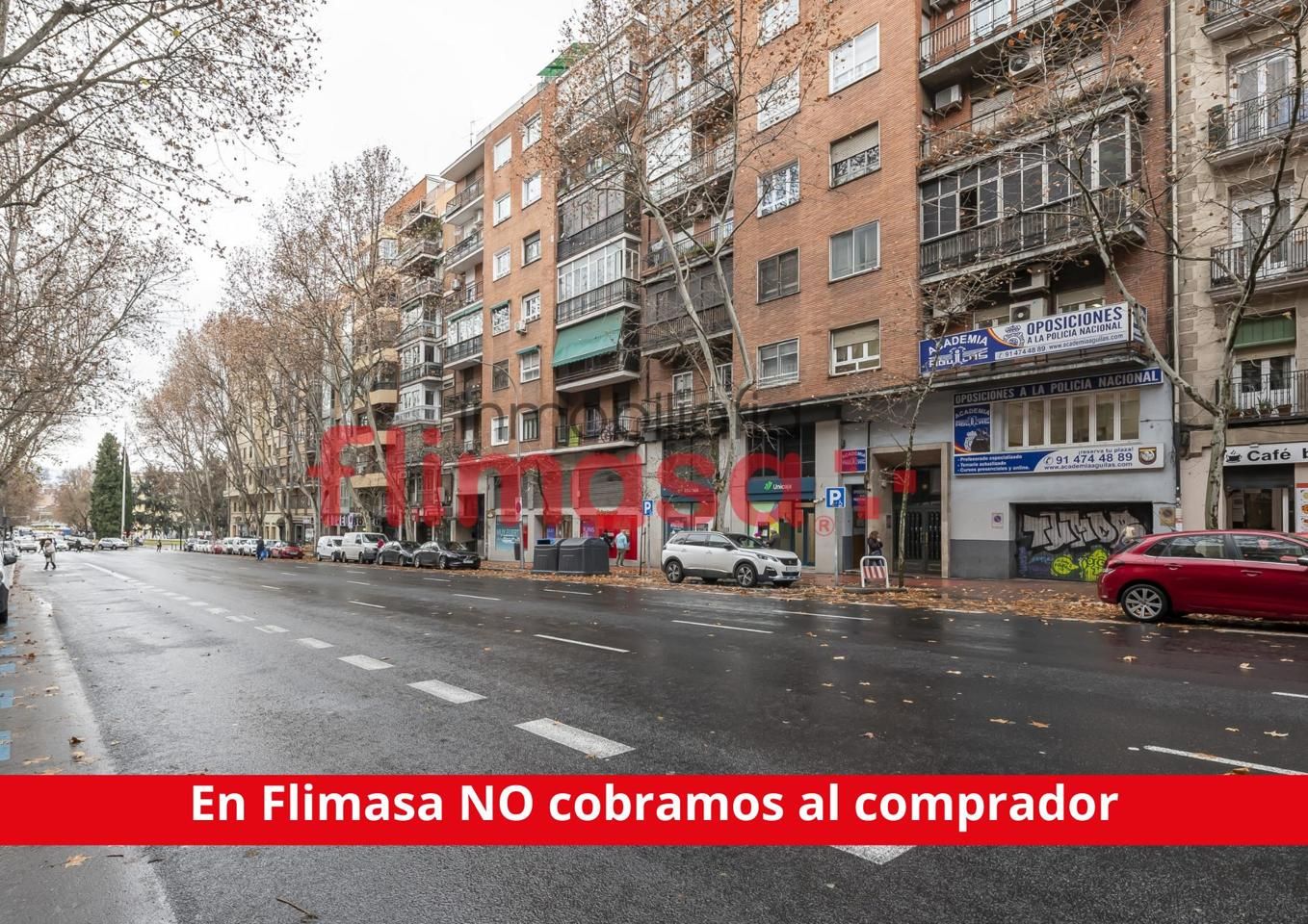 Exterior view of Flat for sale in  Madrid Capital  with Air Conditioner, Heating and Parquet flooring