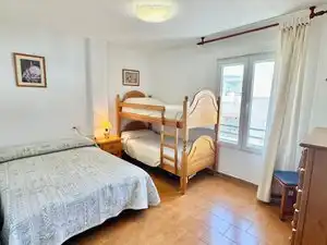 Bedroom of Flat for rent in Almuñécar  with Air Conditioner, Terrace and Furnished