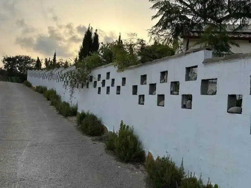 Außenansicht von Country house zum Verkauf in San Jorge / Sant Jordi mit Klimaanlage und Schwimmbad