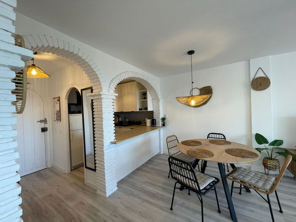 Dining room of Attic for rent in Mijas  with Air Conditioner, Private garden and Terrace