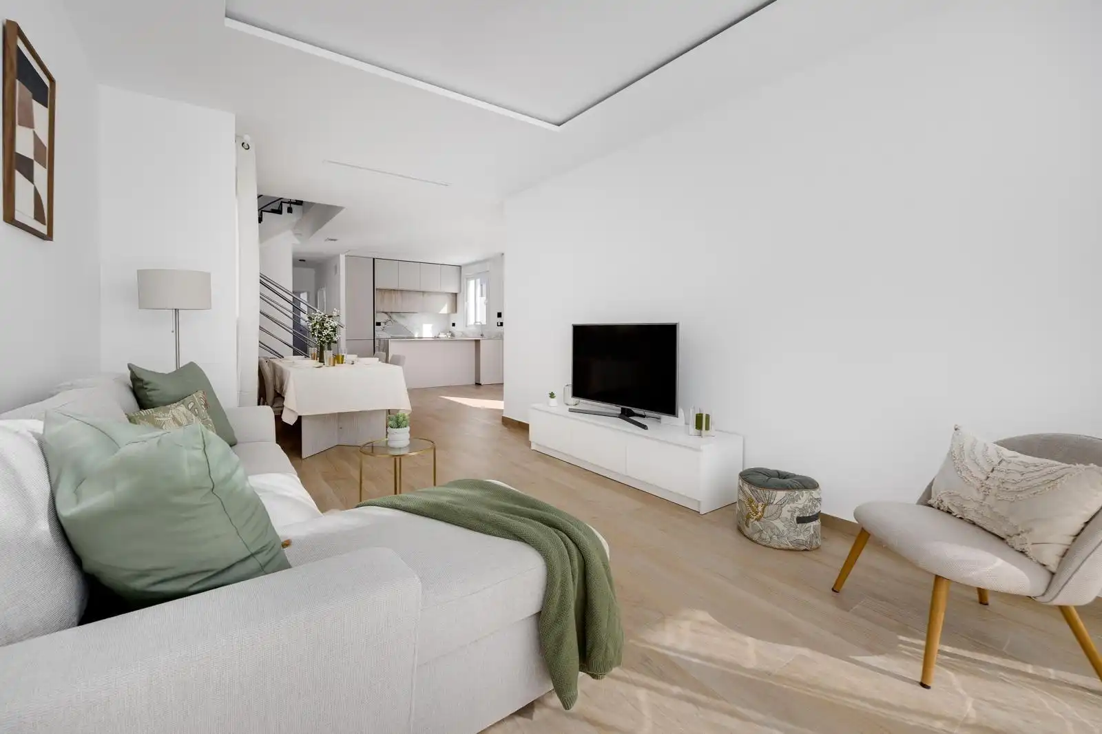 Sala de estar de Casa o chalet en venta en Torrevieja con Aire acondicionado, Terraza y Piscina
