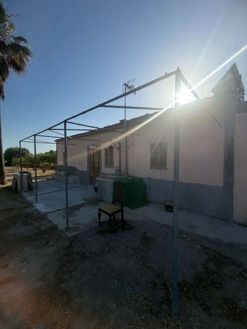 Vista exterior de Finca rústica en venda en Sineu amb Terrassa