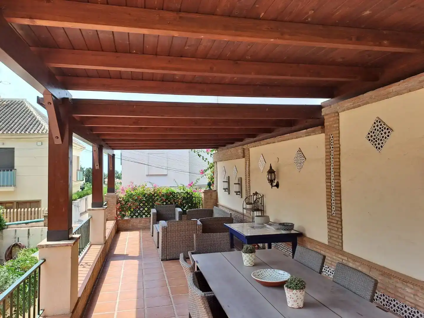 Terrassa de Casa o xalet en venda en Málaga Capital amb Aire condicionat