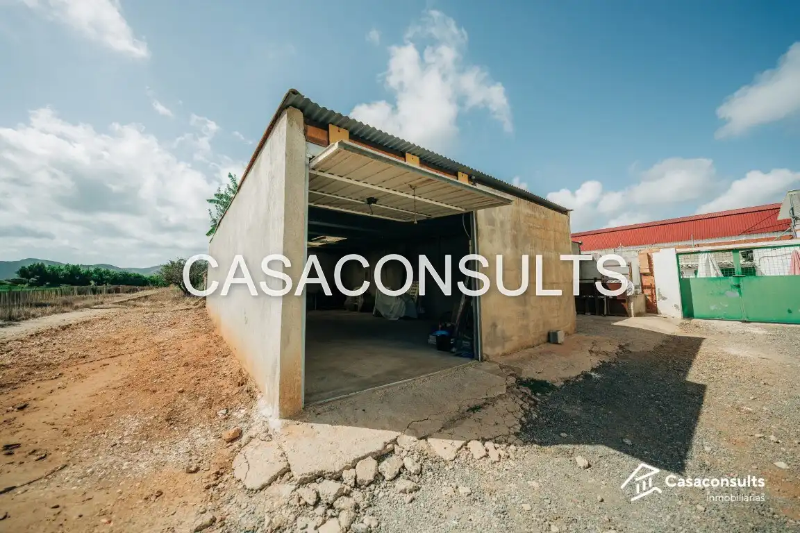 Vista exterior de Planta baja en venta en Cabanes con Terraza y Amueblado