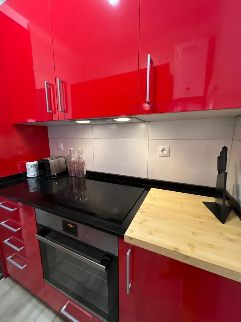 Küche von Wohnung zur untervermieten in Madrid mit Klimaanlage, Heizung und Möbliert