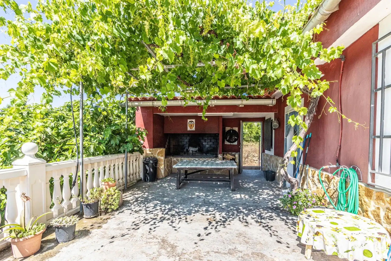 Terrasse von Haus oder Chalet zum Verkauf in Carlet mit Privatgarten, Terrasse und Schwimmbad