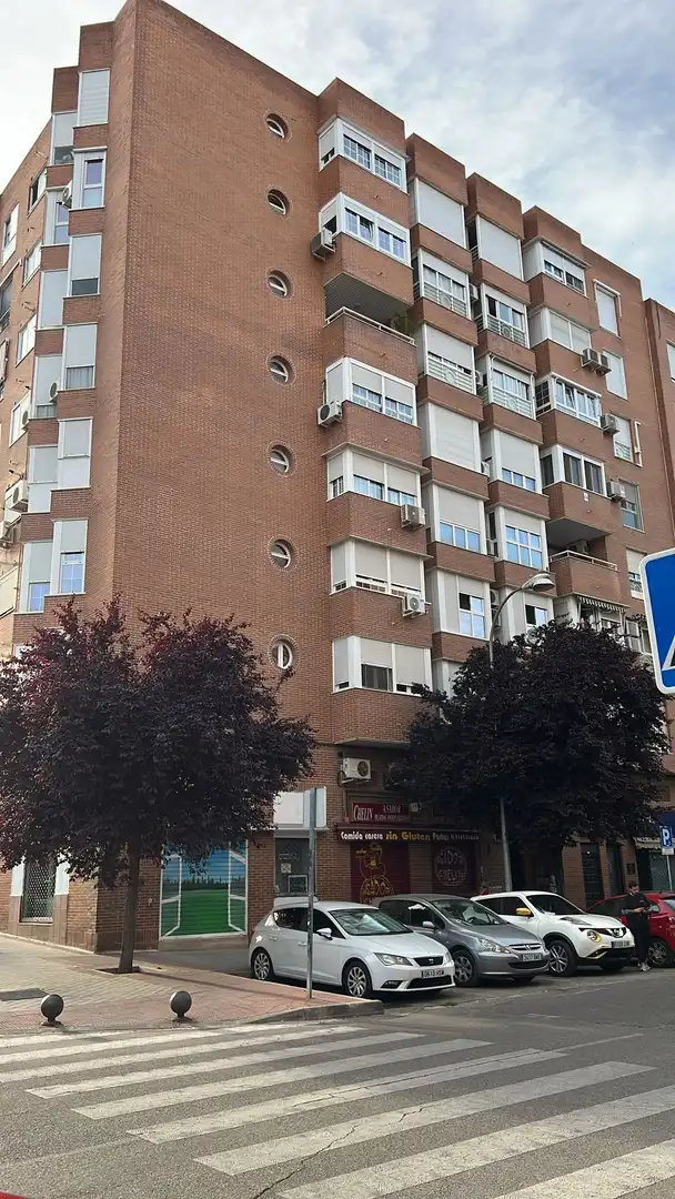 Exterior view of Flat for sale in Fuenlabrada  with Air Conditioner, Heating and Storage room