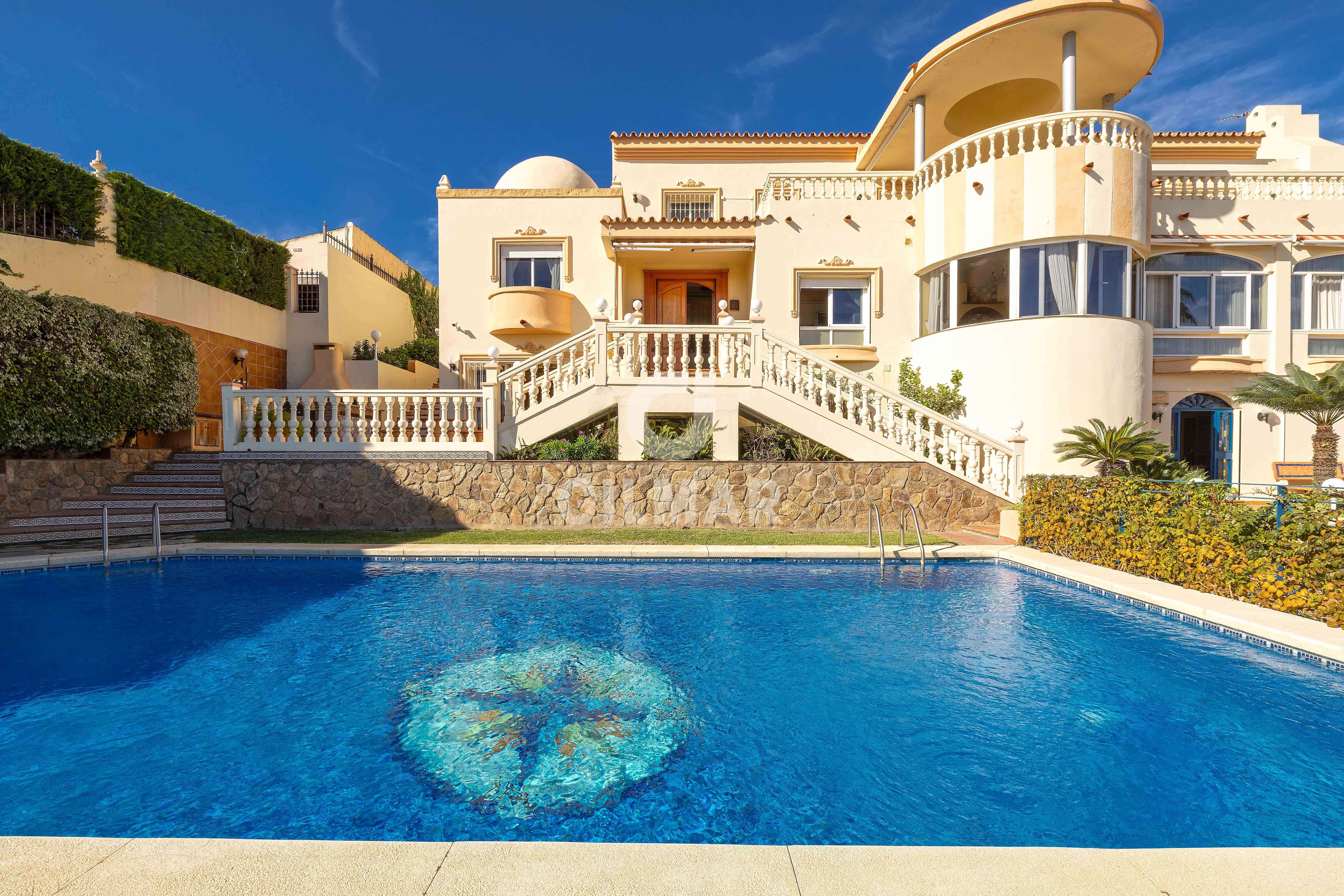 Swimming pool of House or chalet for sale in Benalmádena  with Heating, Private garden and Swimming Pool