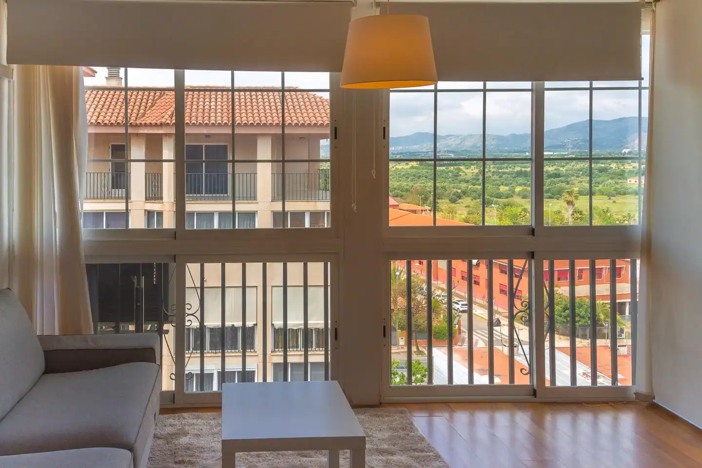 Terrasse von Wohnung zur Miete in Benicasim / Benicàssim mit Parkett und Gemeinschaftspool