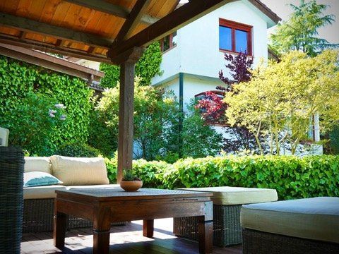 Terrassa de Casa o xalet en venda en Torrelodones amb Jardí privat, Traster i Piscina