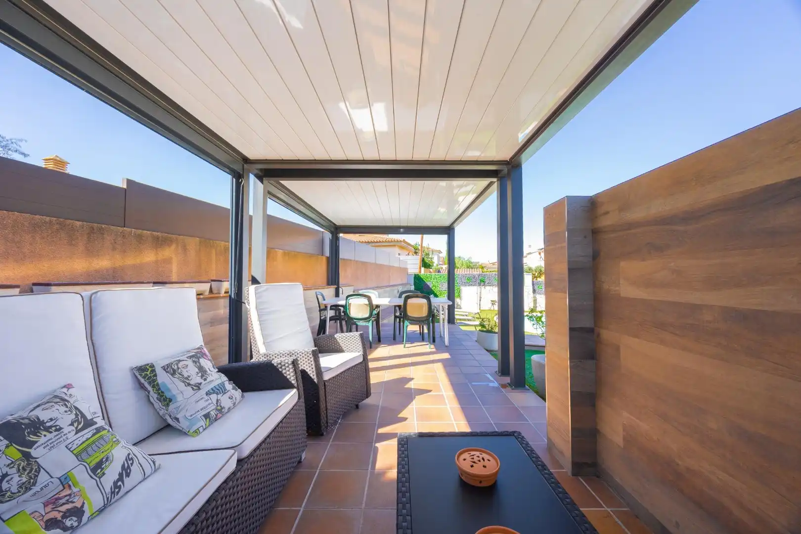 Terrassa de Casa o xalet en venda en Eixample Residencial