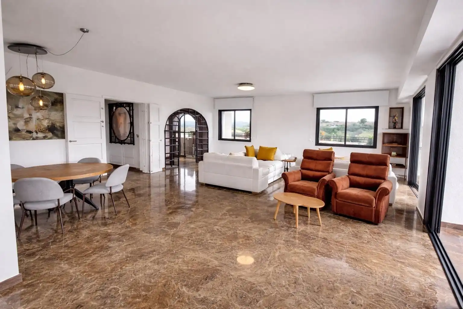 Sala de estar de Casa o chalet en venta en La Nucia