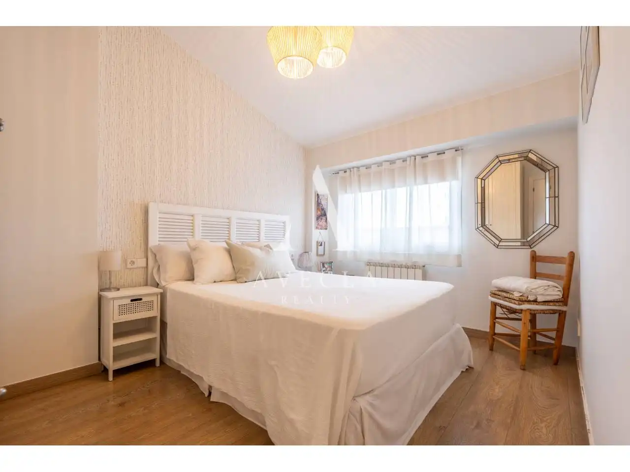 Bedroom of Detached homes for sale in Sant Cugat del Vallès  with Air Conditioner, Heating and Parquet flooring