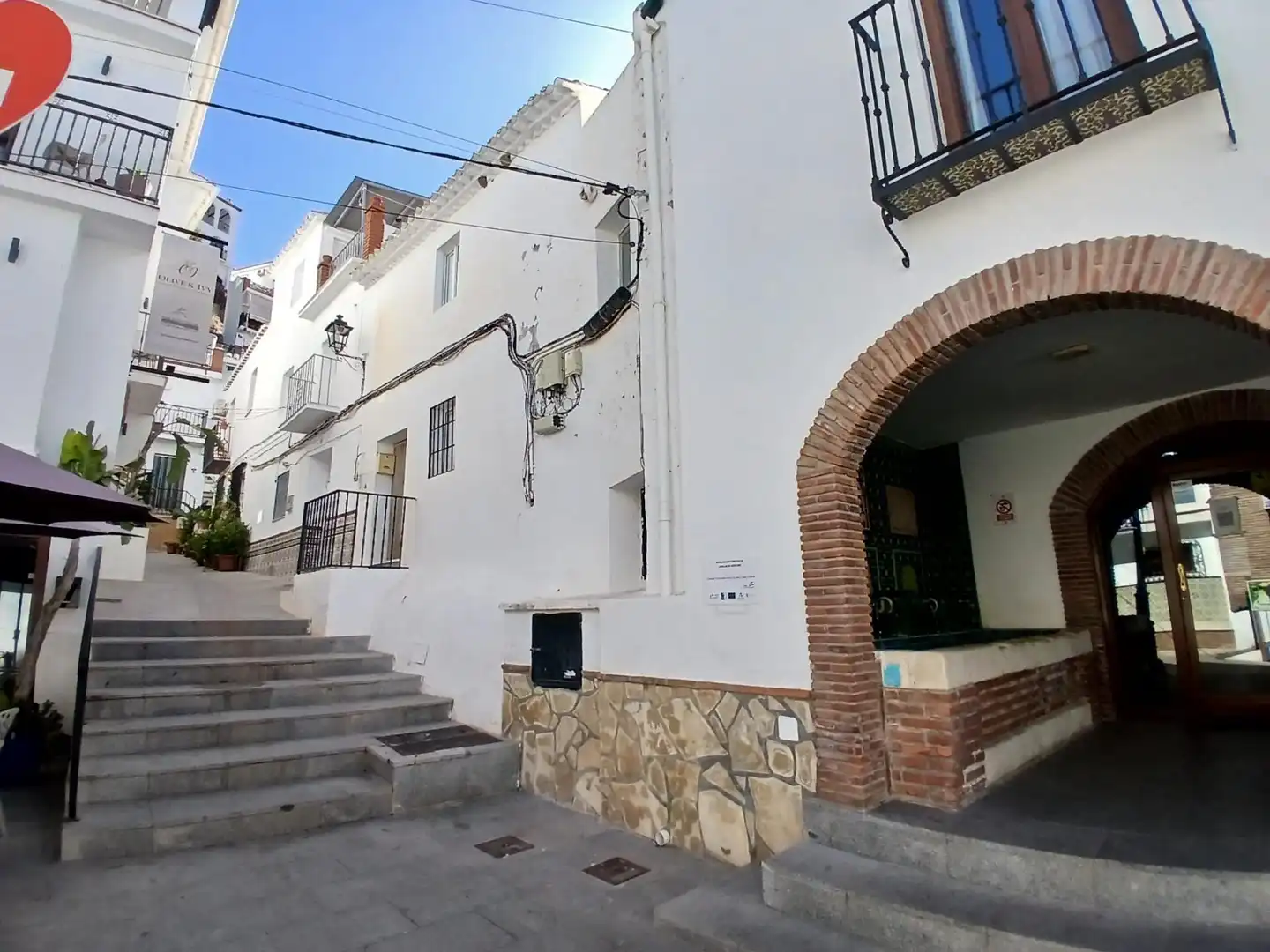 Vista exterior de Casa o xalet en venda en Canillas de Aceituno amb Terrassa i Balcó