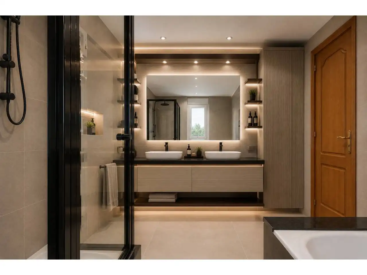 Bathroom of Houses for sale in El Masnou  with Heating, Private garden and Terrace