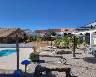 Jardí de Casa o xalet en venda en Granja de Torrehermosa amb Aire condicionat i Piscina