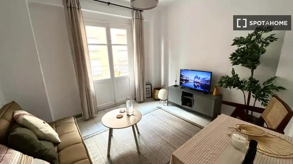 Sala d'estar de Pis de lloguer en Quatre Carreres
