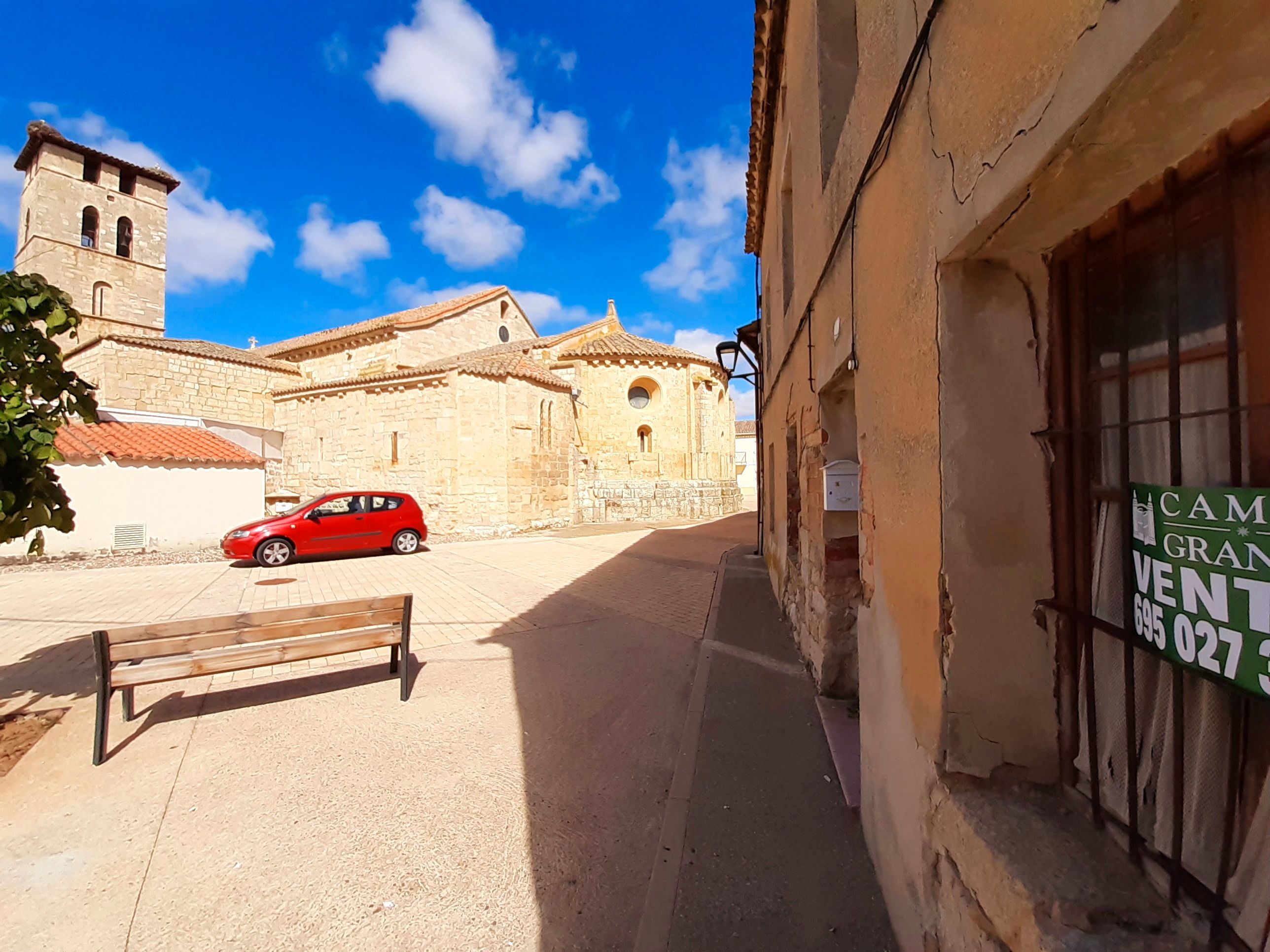 Exterior view of Country house for sale in Husillos   with Private garden, Terrace and Storage room