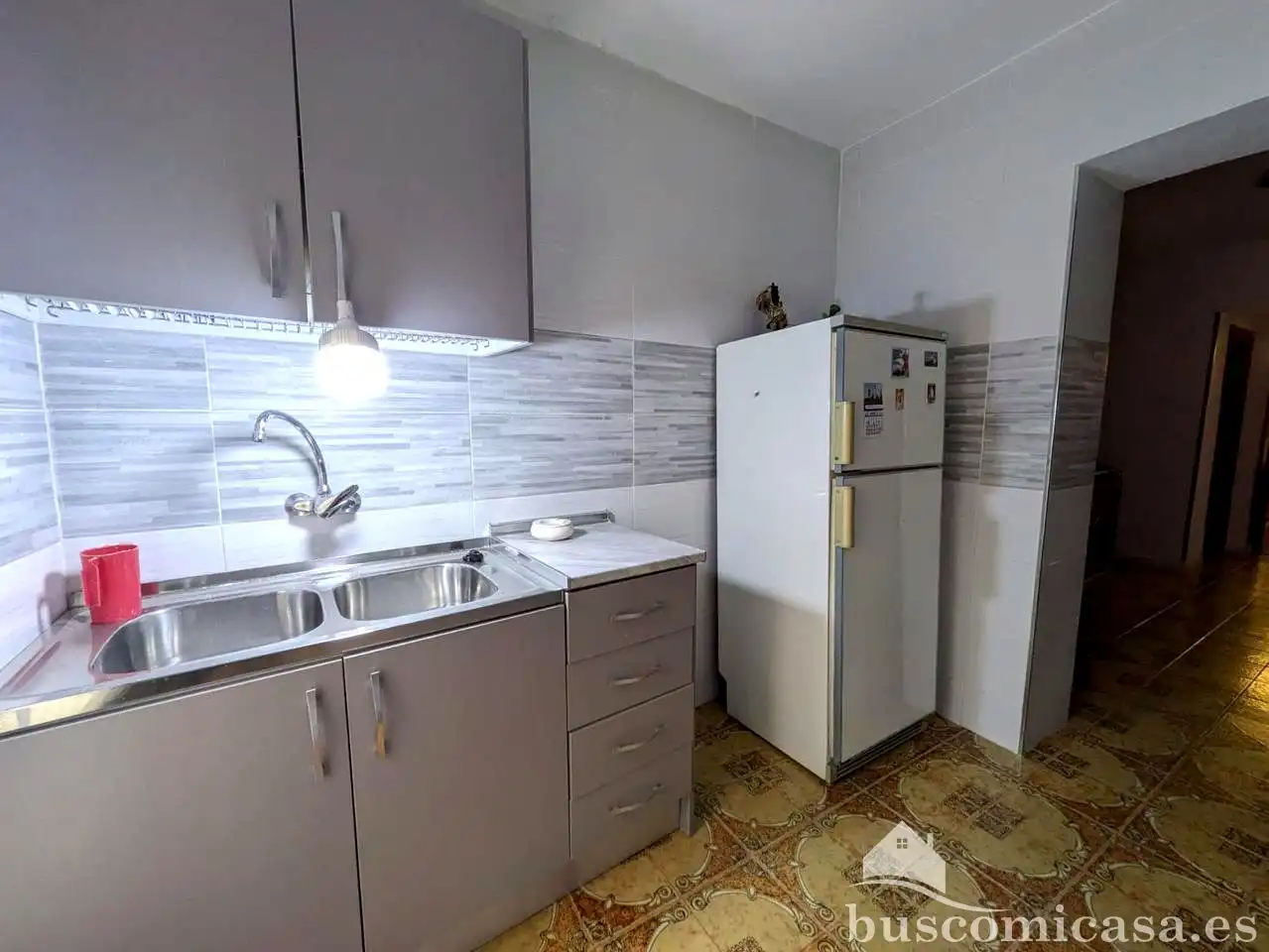 Cuina de Casa o xalet en venda en Linares amb Aire condicionat, Terrassa i Balcó
