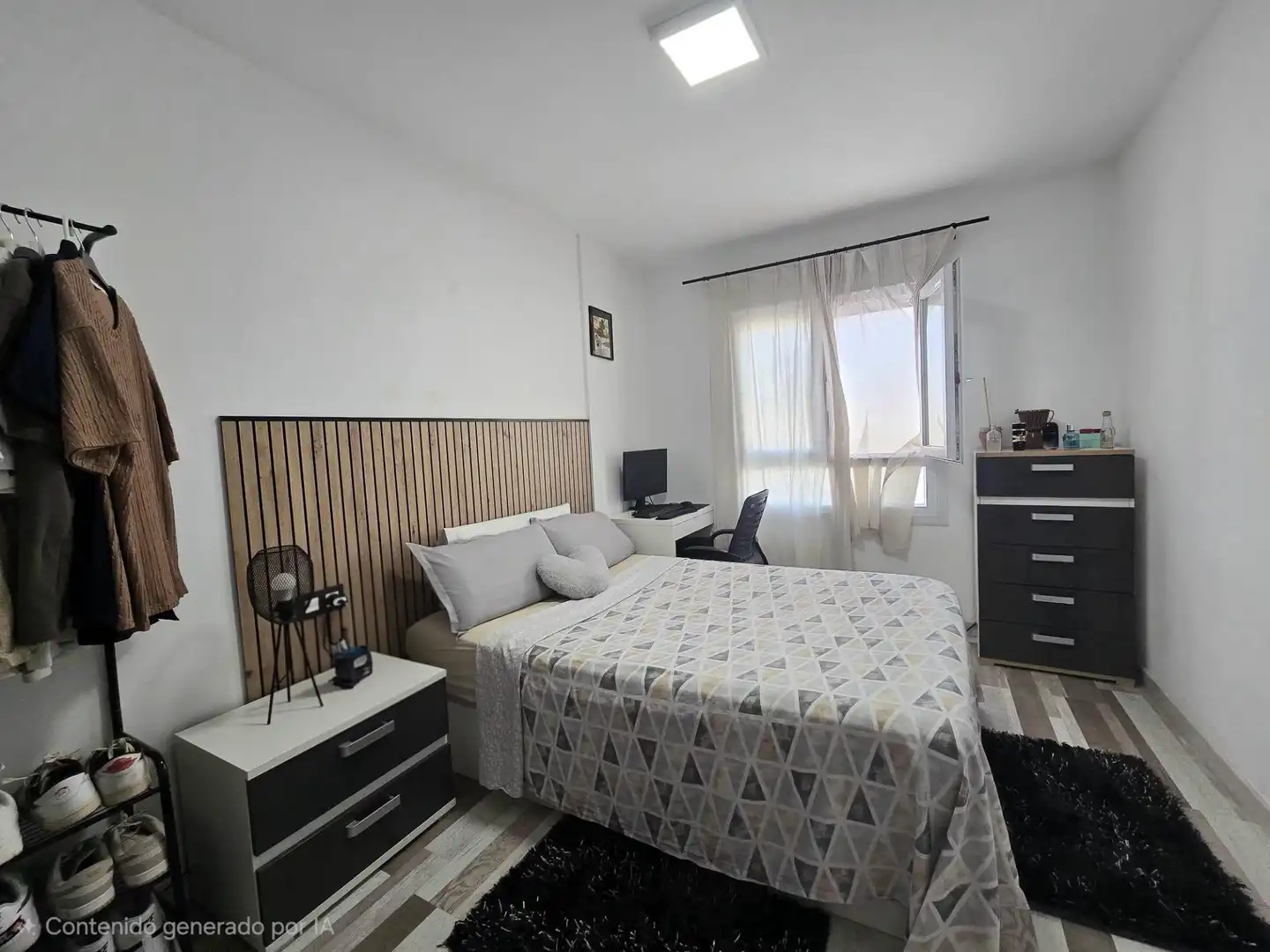 Bedroom of Flat for sale in Málaga  with Air Conditioner, Terrace and Storage room