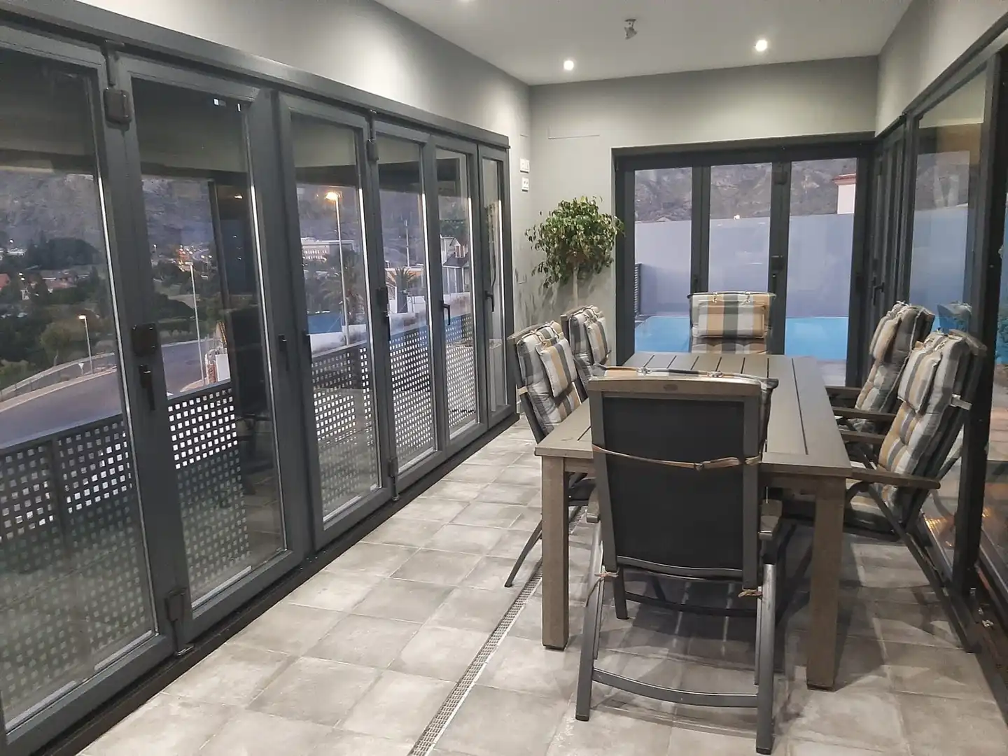 Terraza de Casa o chalet de alquiler en Vícar con Piscina