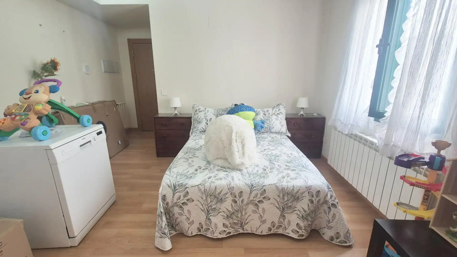 Schlafzimmer von Wohnung zum Verkauf in Calzada de Valdunciel mit Heizung und Möbliert
