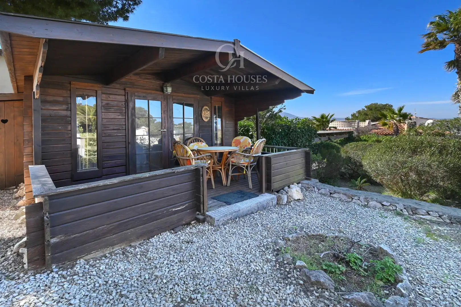 Terrace of Houses for sale in Jávea / Xàbia  with Air Conditioner, Heating and Private garden