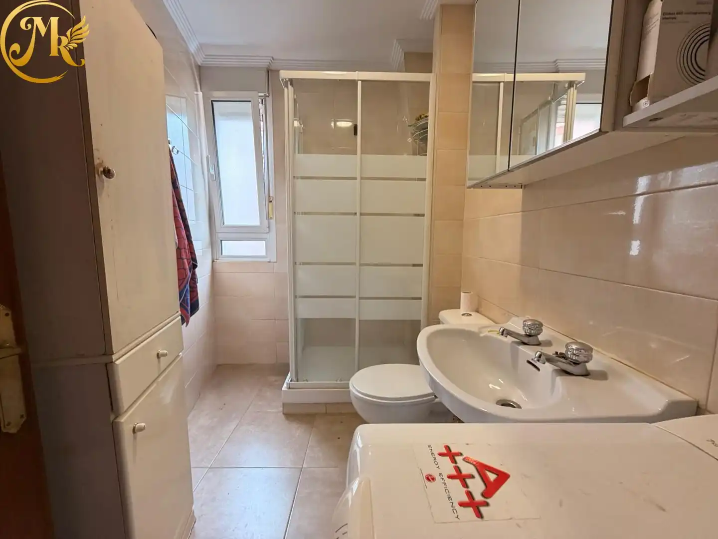 Bathroom of Flat for sale in Santander  with Private garden, Parquet flooring and Terrace
