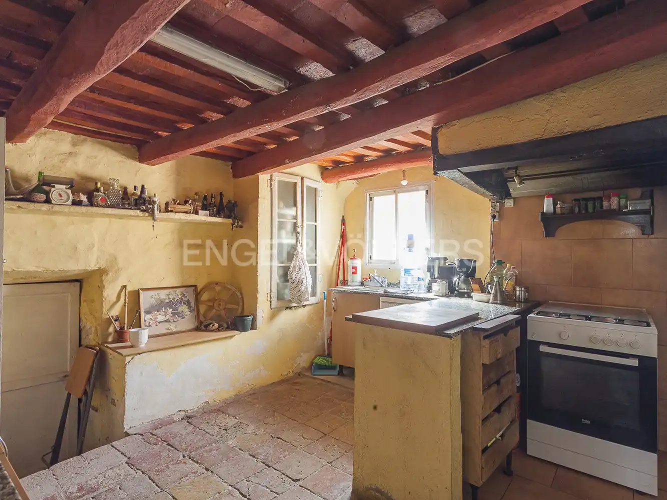 Cocina de Casa o chalet en venta en Viladecavalls con Aire acondicionado, Calefacción y Jardín privado