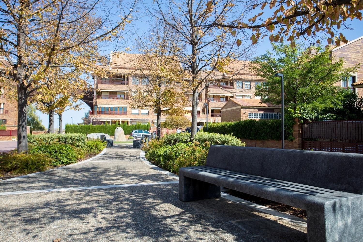 Exterior view of Flat for sale in  Zaragoza Capital  with Heating, Private garden and Terrace