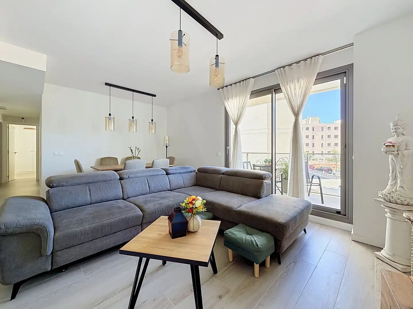 Living room of Flat for sale in Dénia  with Air Conditioner, Heating and Swimming Pool