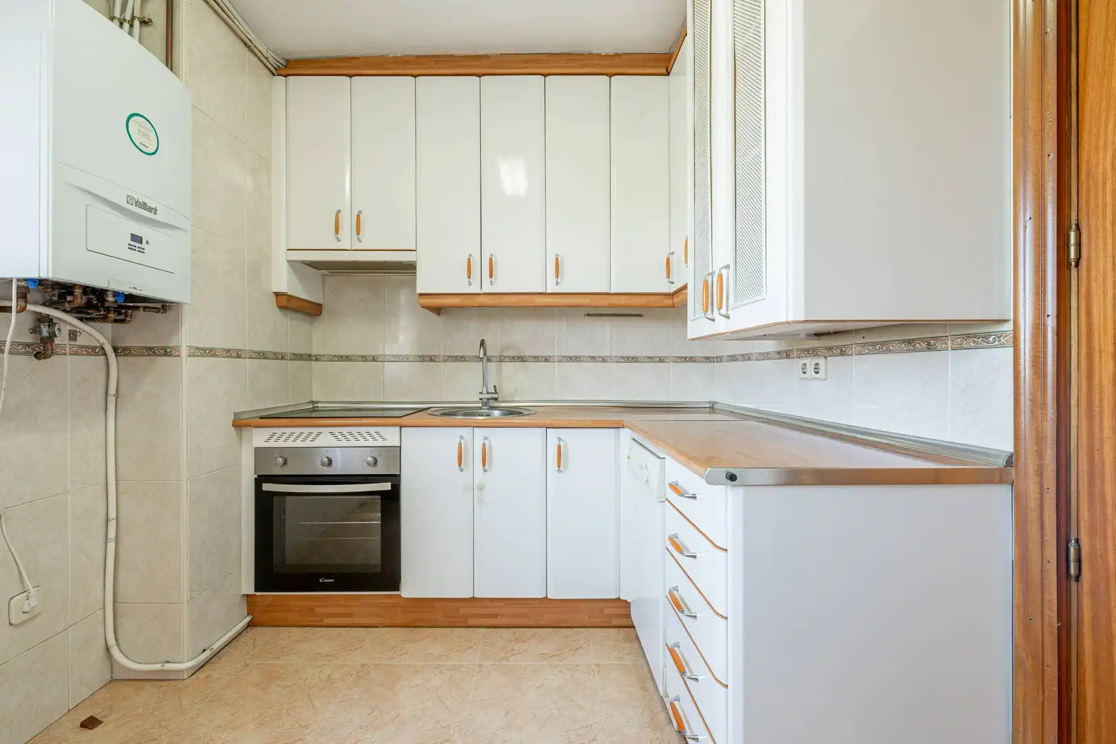 Küche von Wohnung zum Verkauf in Madrid mit Heizung und Terrasse