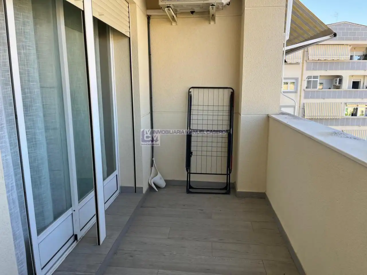 Balcony of Apartments for rent in Cáceres  with Air Conditioner, Heating and Terrace