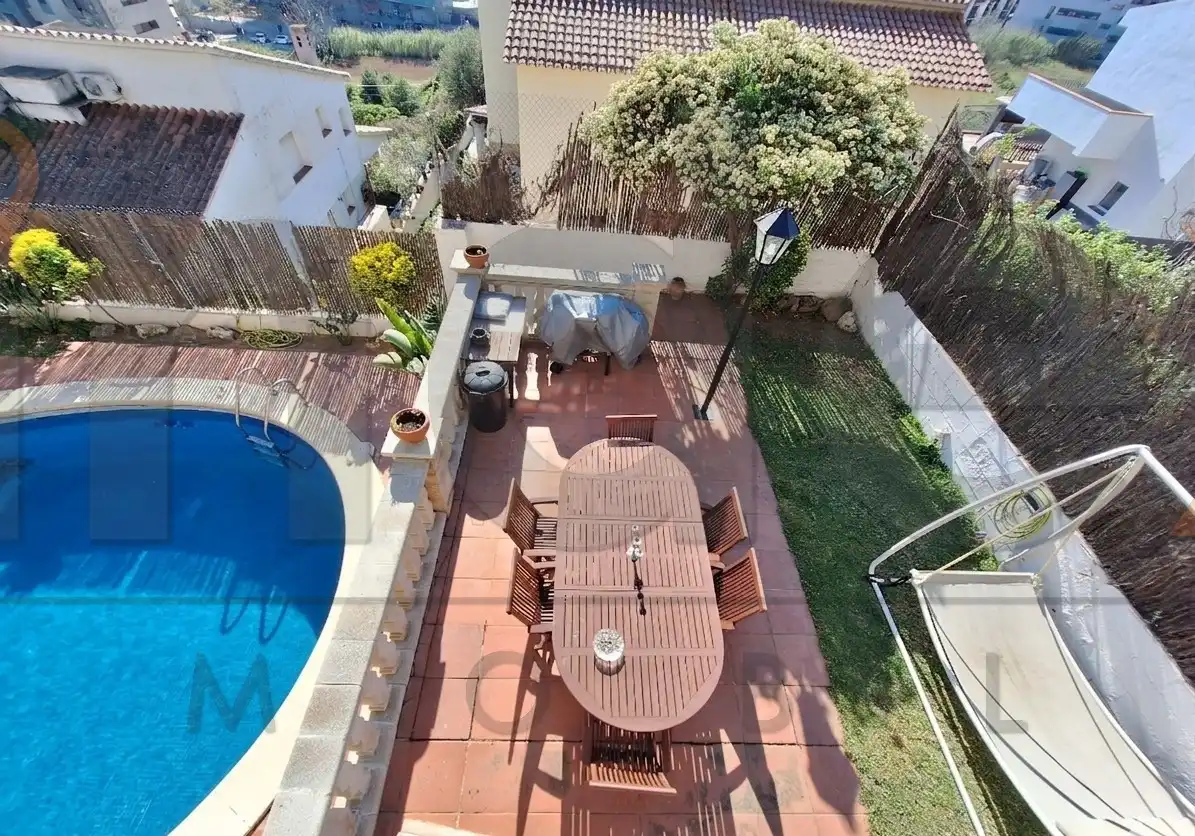 Terraza de Casa o chalet en venta en Arenys de Mar con Calefacción, Jardín privado y Parquet