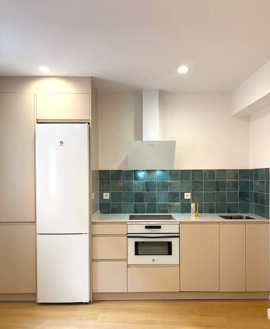 Kitchen of Flat for sale in  Logroño  with Heating and Parquet flooring