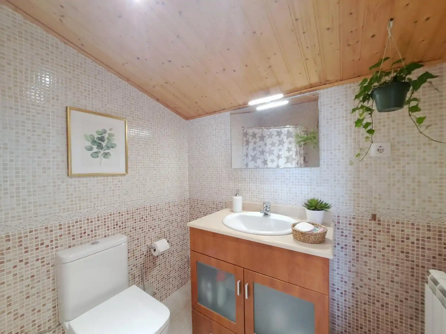 Badezimmer von Wohnung zum Verkauf in Sant Sadurní d'Anoia mit Klimaanlage, Heizung und Terrasse