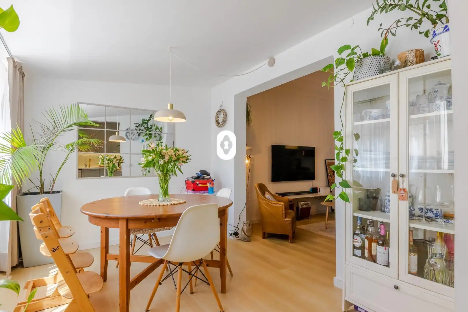 Dining room of Flat for sale in Inca  with Air Conditioner, Parquet flooring and Terrace