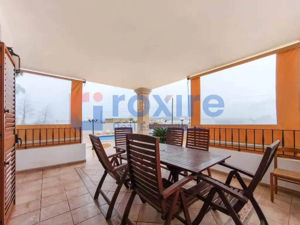 Terrassa de Casa o xalet en venda en Sant Josep de sa Talaia amb Aire condicionat, Jardí privat i Terrassa