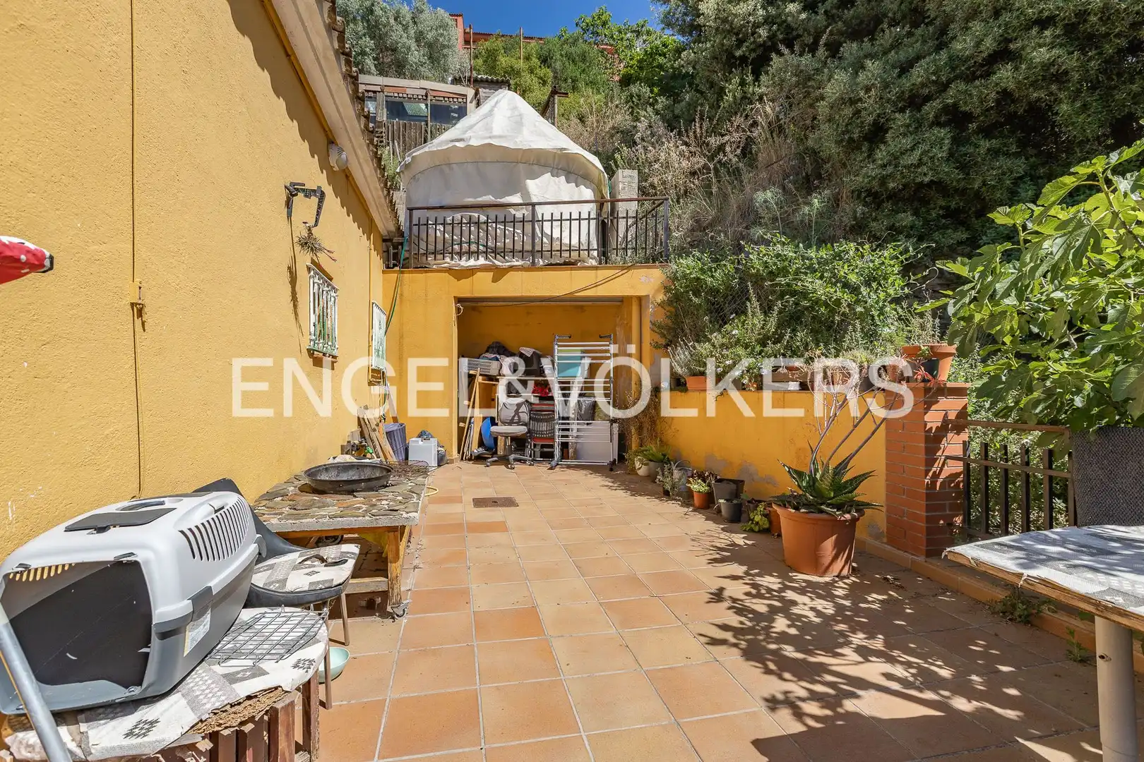 Terrassa de Casa o xalet en venda en Sant Cugat del Vallès amb Calefacció i Terrassa