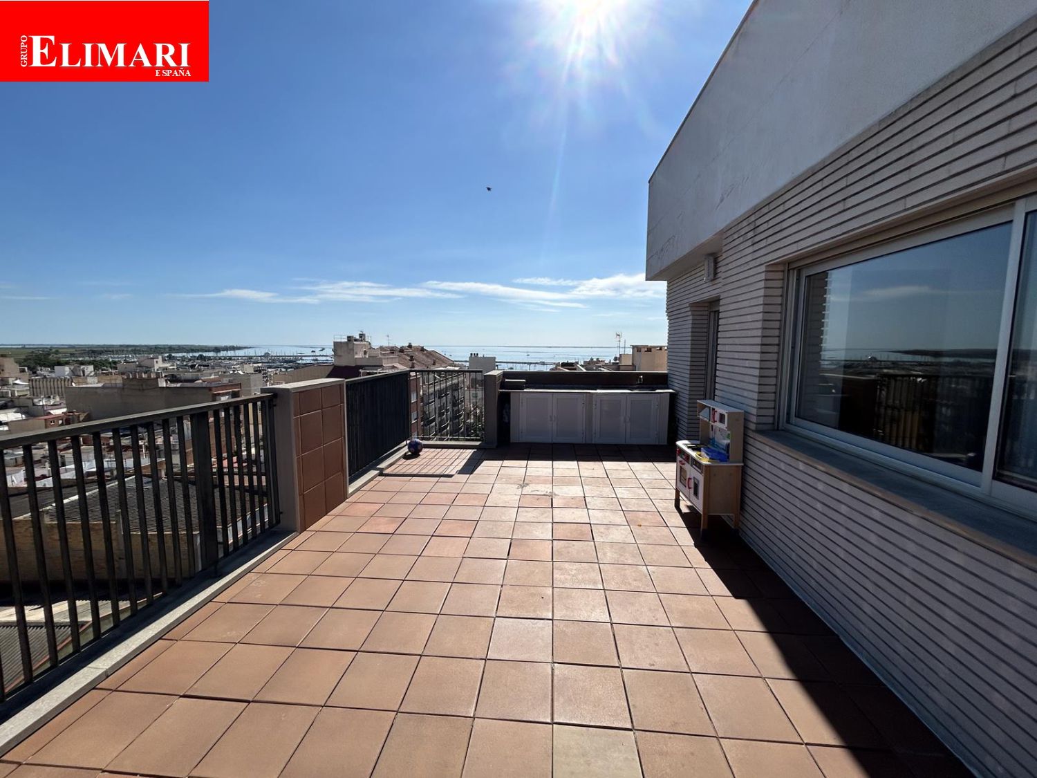 Terrace of Apartment for sale in Sant Carles de la Ràpita  with Air Conditioner, Heating and Parquet flooring