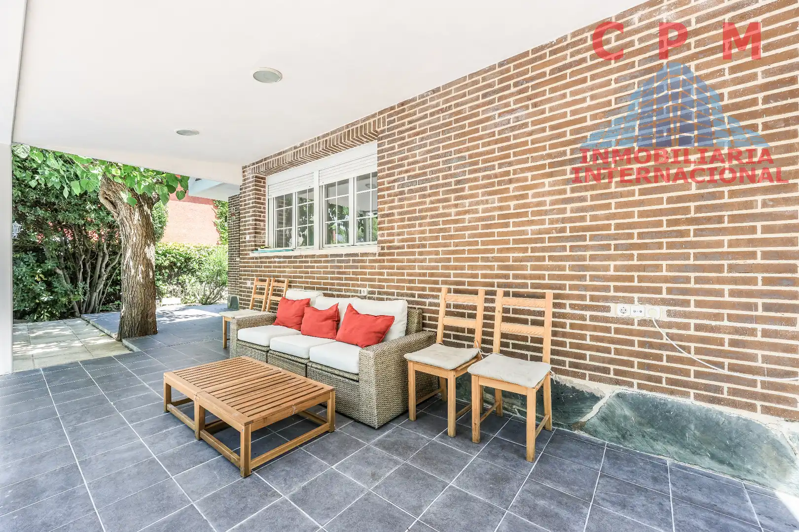 Terrasse von Haus oder Chalet zur Miete in Pozuelo de Alarcón mit Klimaanlage, Heizung und Privatgarten